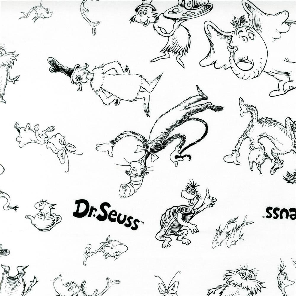Free Coloring Pages Of Dr Seuss Characters Coloring Home