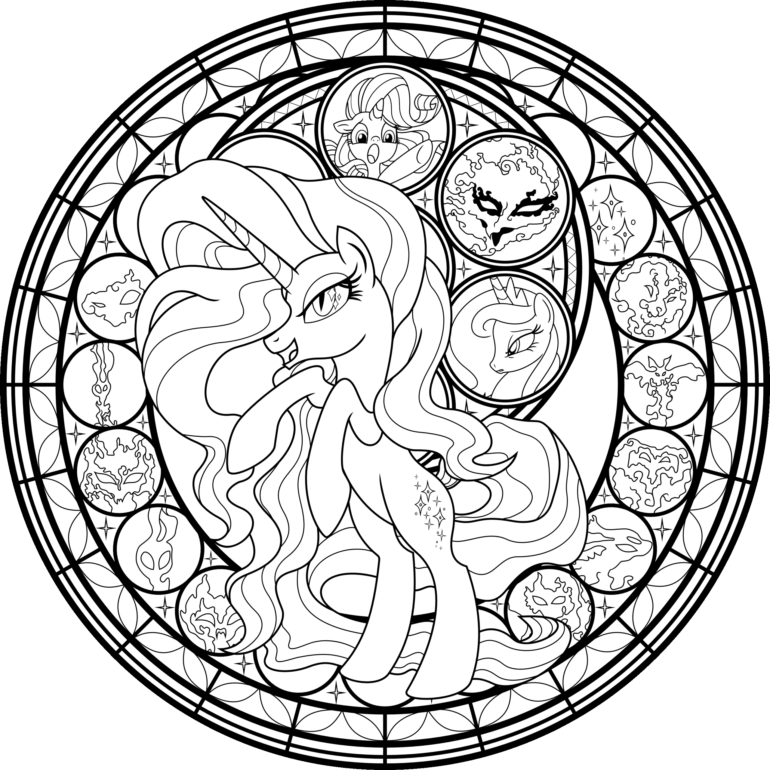 Free Coloring Pages Of My Little Pony Friendship Is Magic Coloring Home