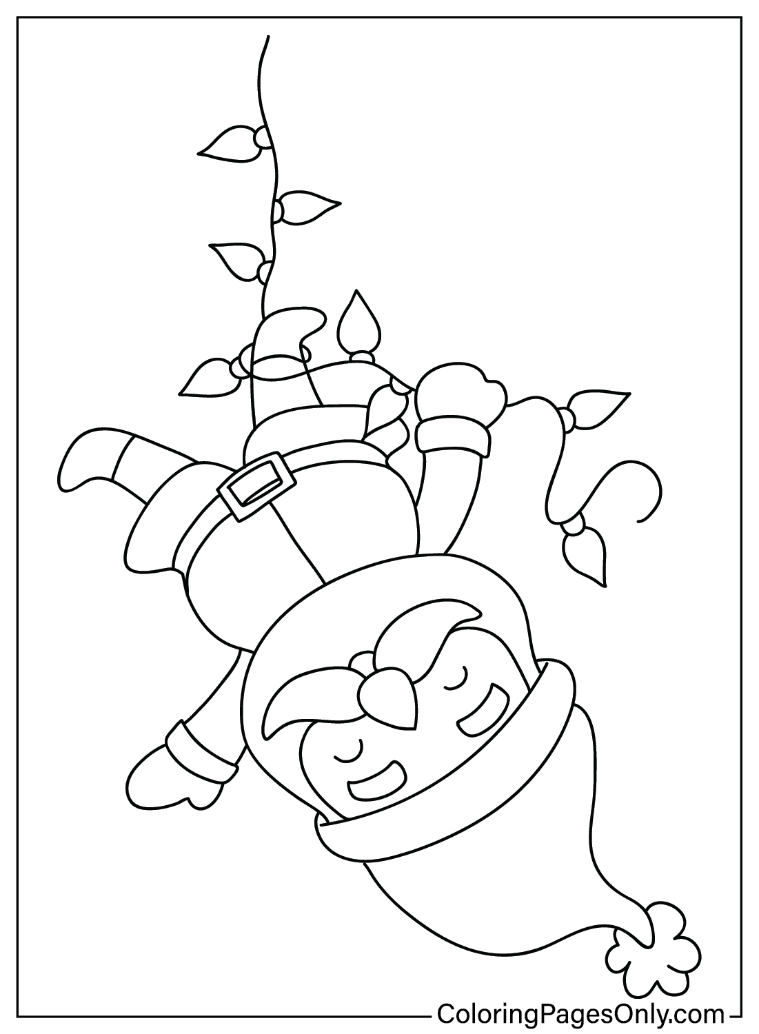 Free Coloring Santa Claus Page Free Printable Coloring Pages
