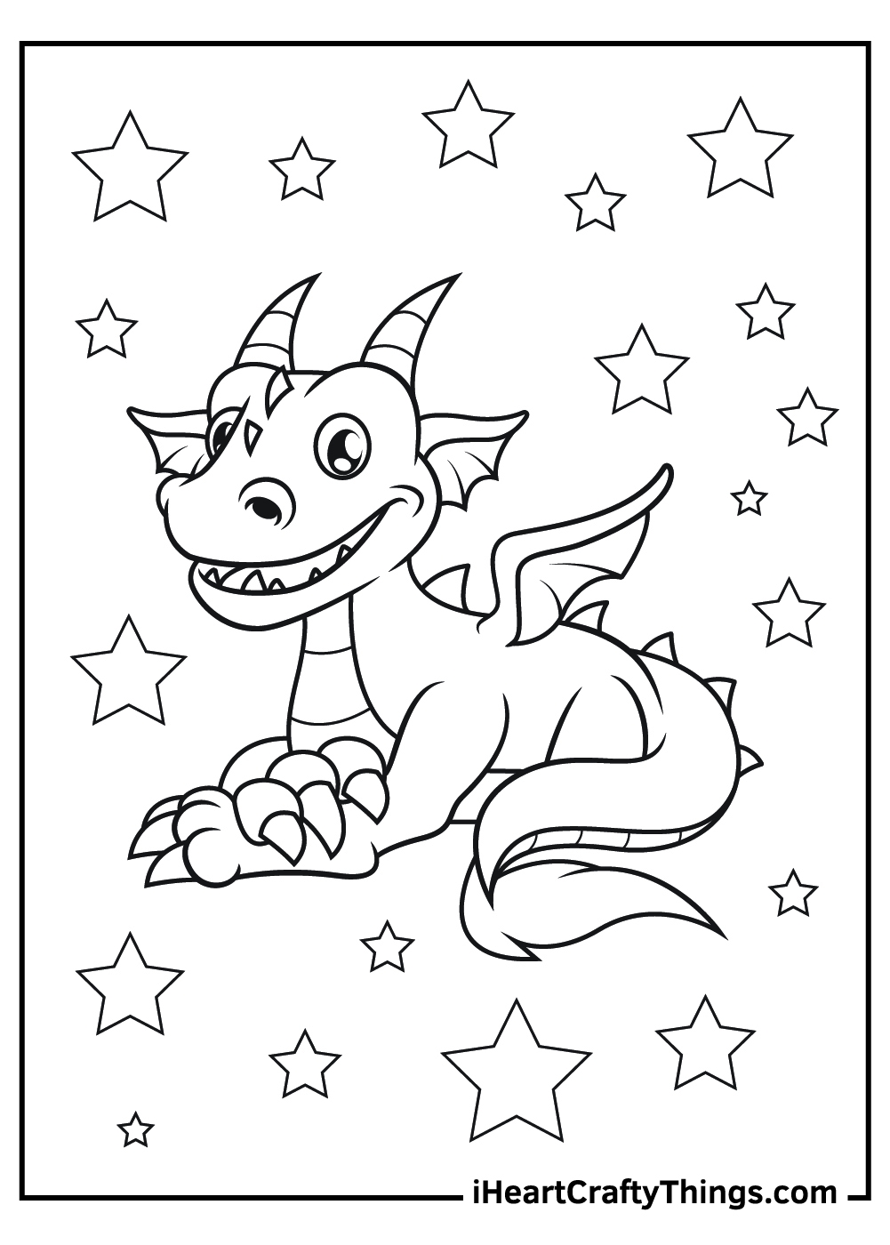 Free Dragon Coloring Pages Printable Unleash Your Inner Artist