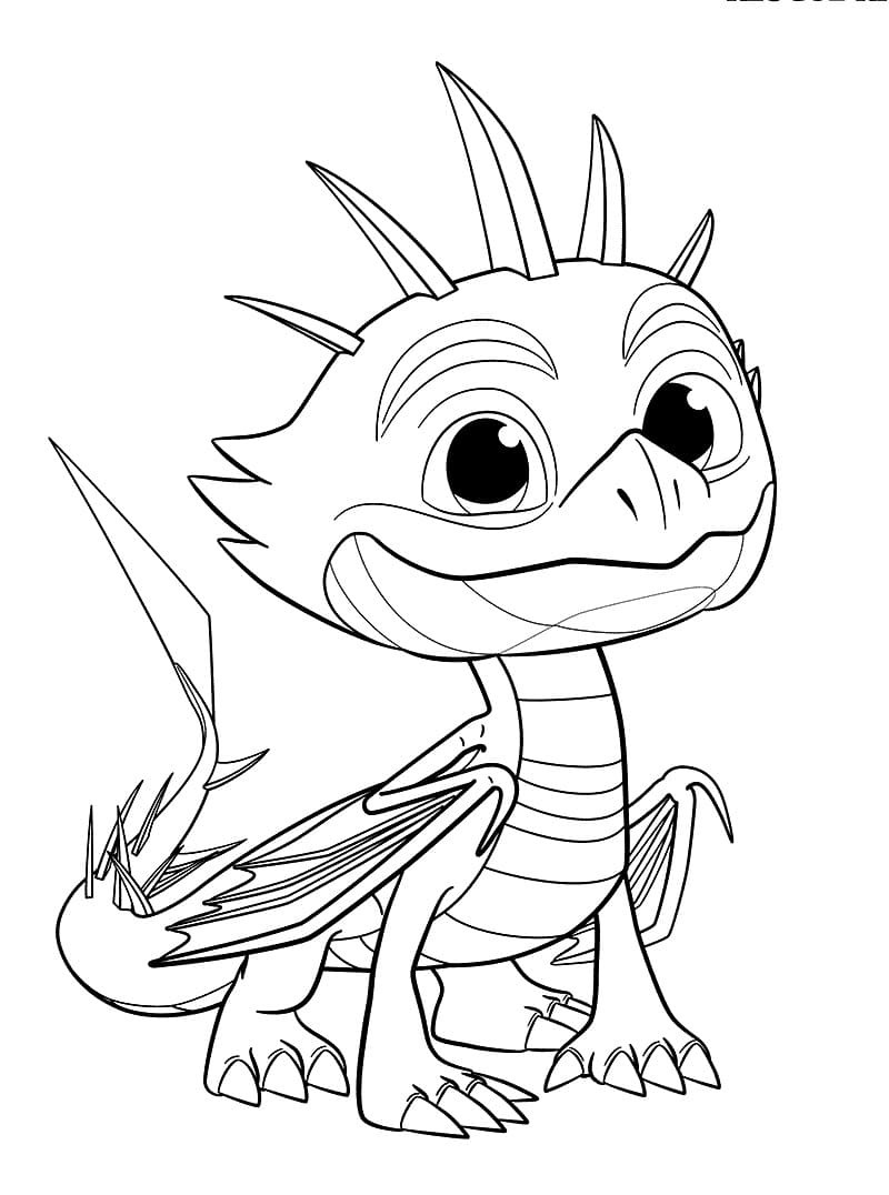 Free Dragons Rescue Riders Coloring Page Free Printable Coloring 
