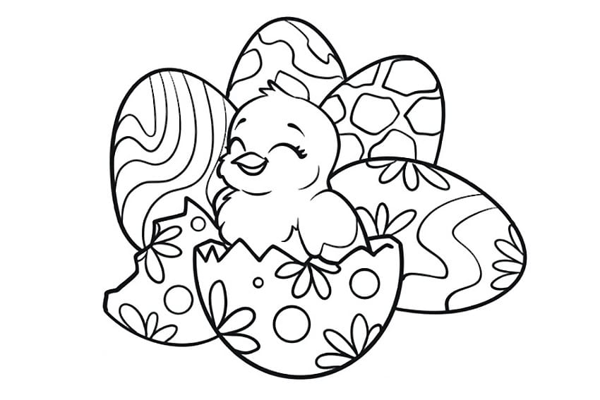 Free Easter Bunny Printable Coloring Pages