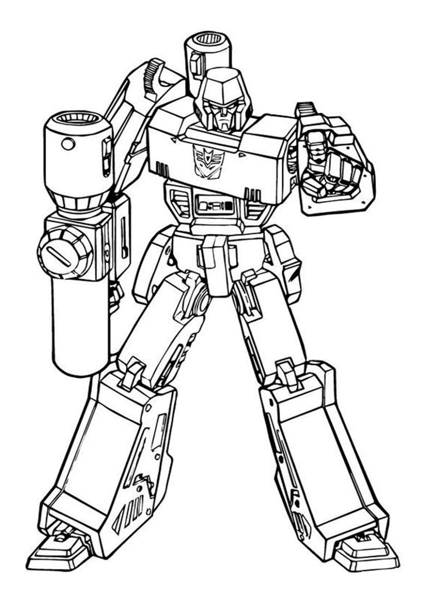 Free Easy To Print Transformers Coloring Pages Tulamama