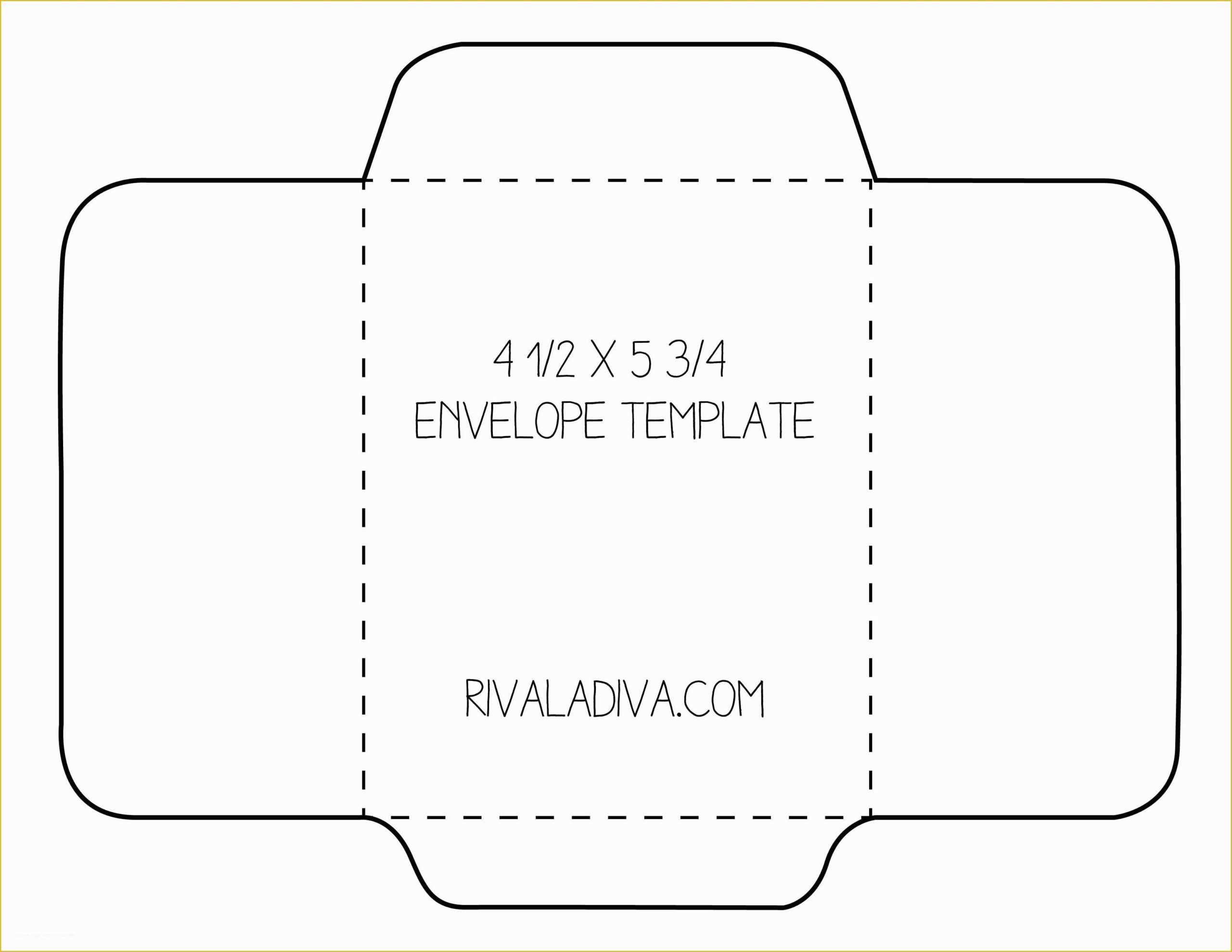 Free Envelope Printing Template Of Free Printable Envelope Template