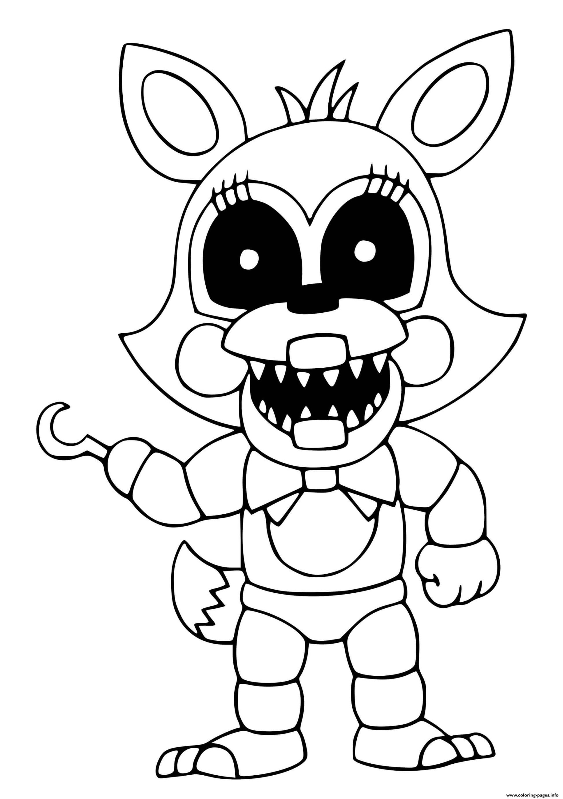 Free Fnaf Coloring Printable Fnaf Coloring Pages Coloring Pages The