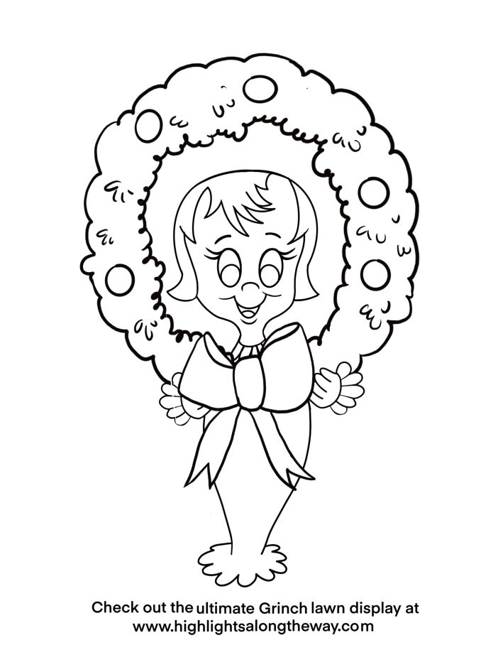 Free Grinch Who Stole Christmas Coloring Pages
