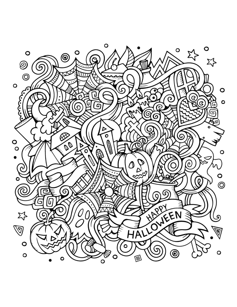 Free Halloween Printables Coloring Pages 2022 Get Halloween 2022 Update