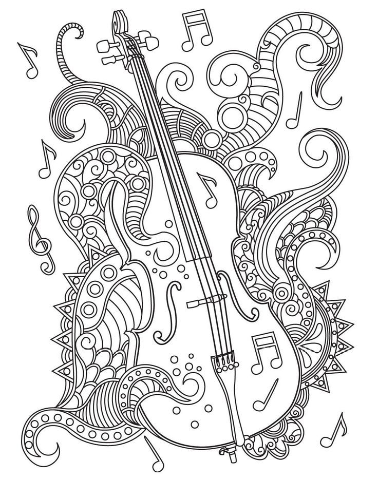 Free Music Coloring Pages Pdf Coloringfolder Music Coloring 