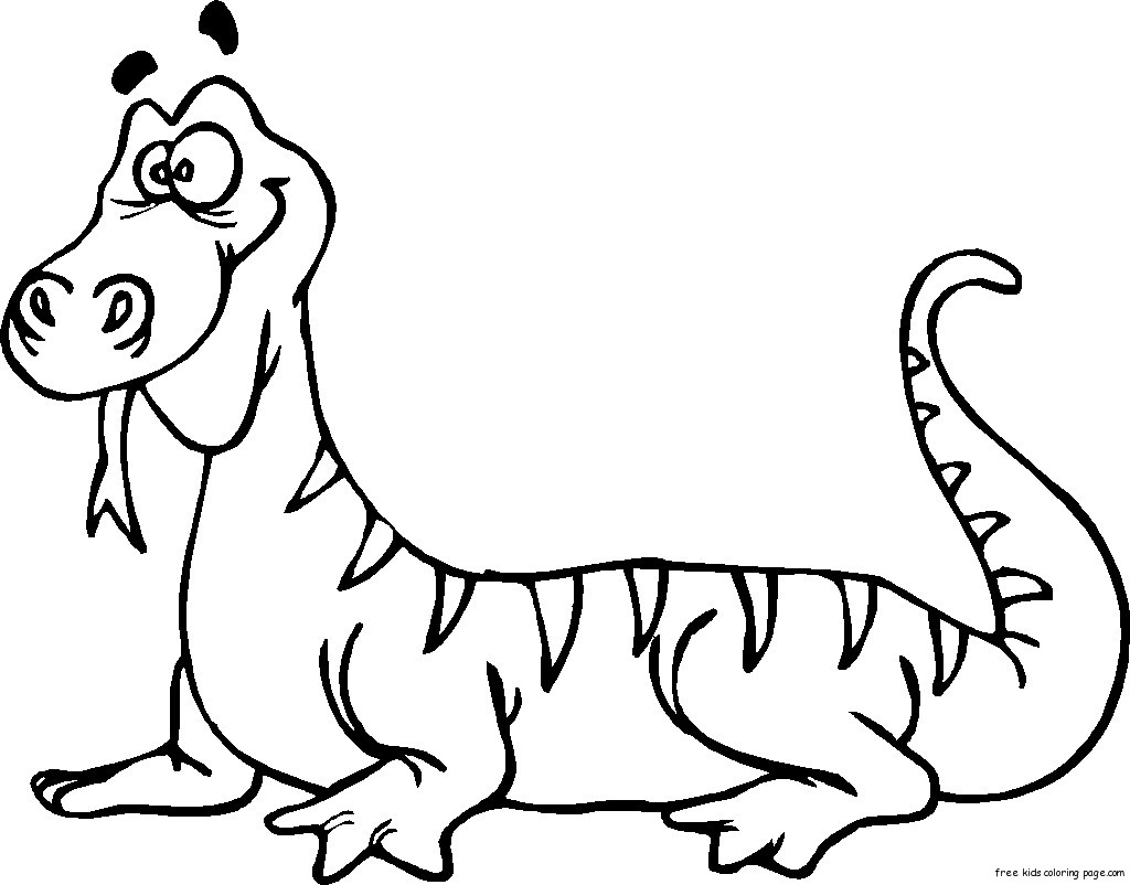 Free Print Out Coloring Pages Coloring Pages Kids Print Lizard Wacky 