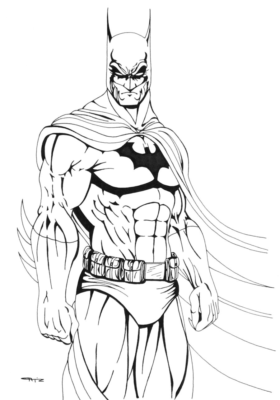 Free Printable Batman Coloring Pages For Kids Cards W babies Free