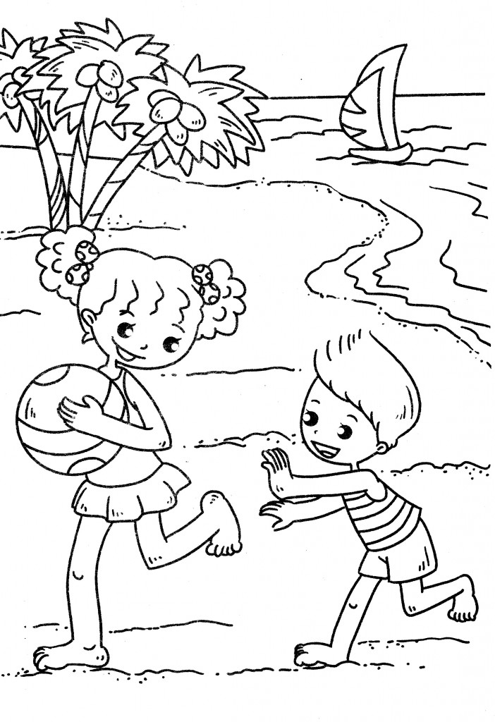 Free Printable Beach Coloring Pages For Kids ColoringMe