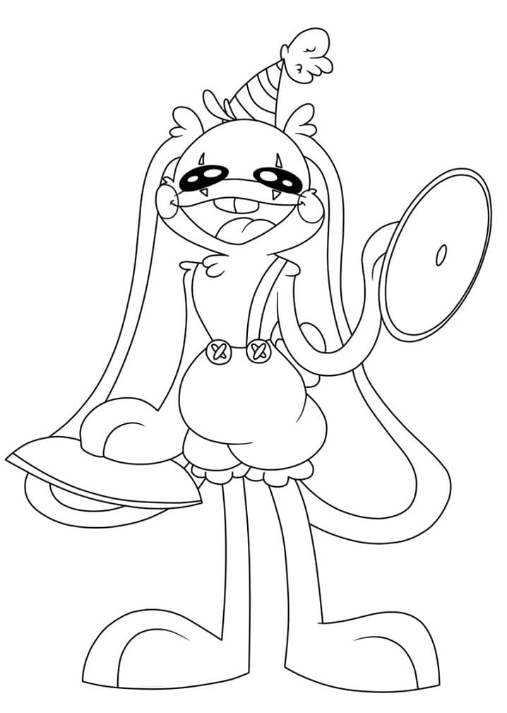 Free Printable Bunzo Bunny Coloring Page Free Printable Coloring 