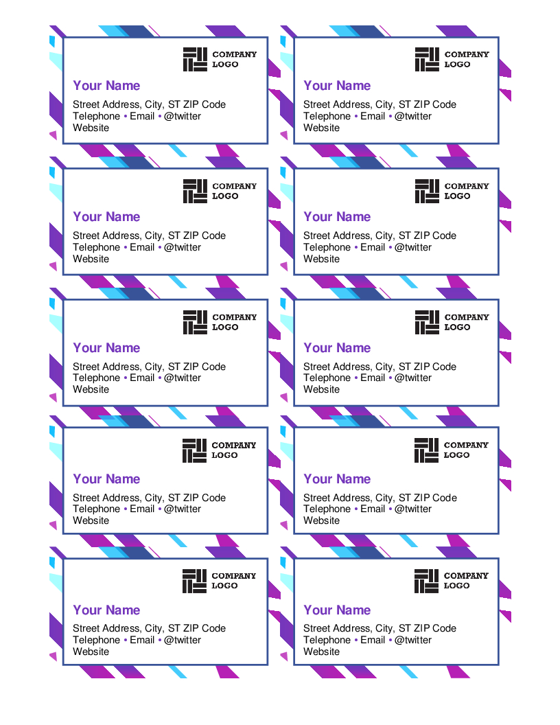 Free Printable Business Cards Pdf Printable Card Free Free