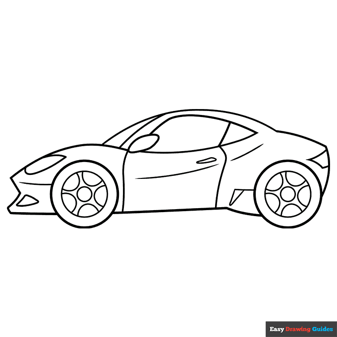 Free Printable Car Coloring Pages