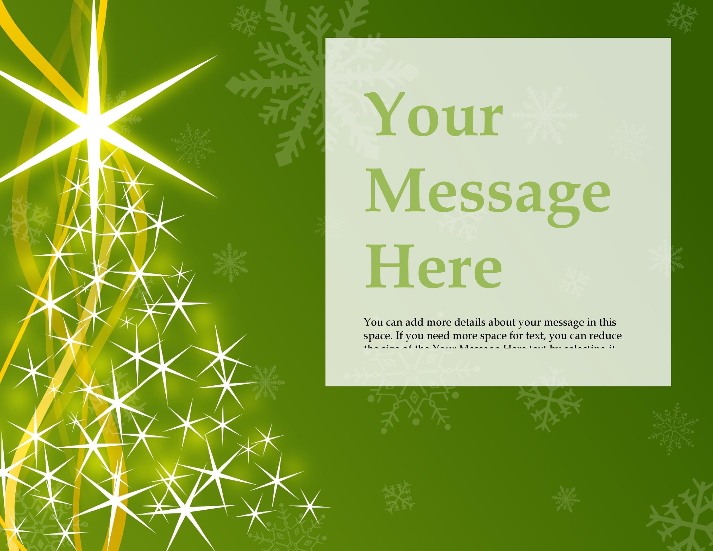 Free Printable Christmas Flyer Templates Word Printable Templates Free