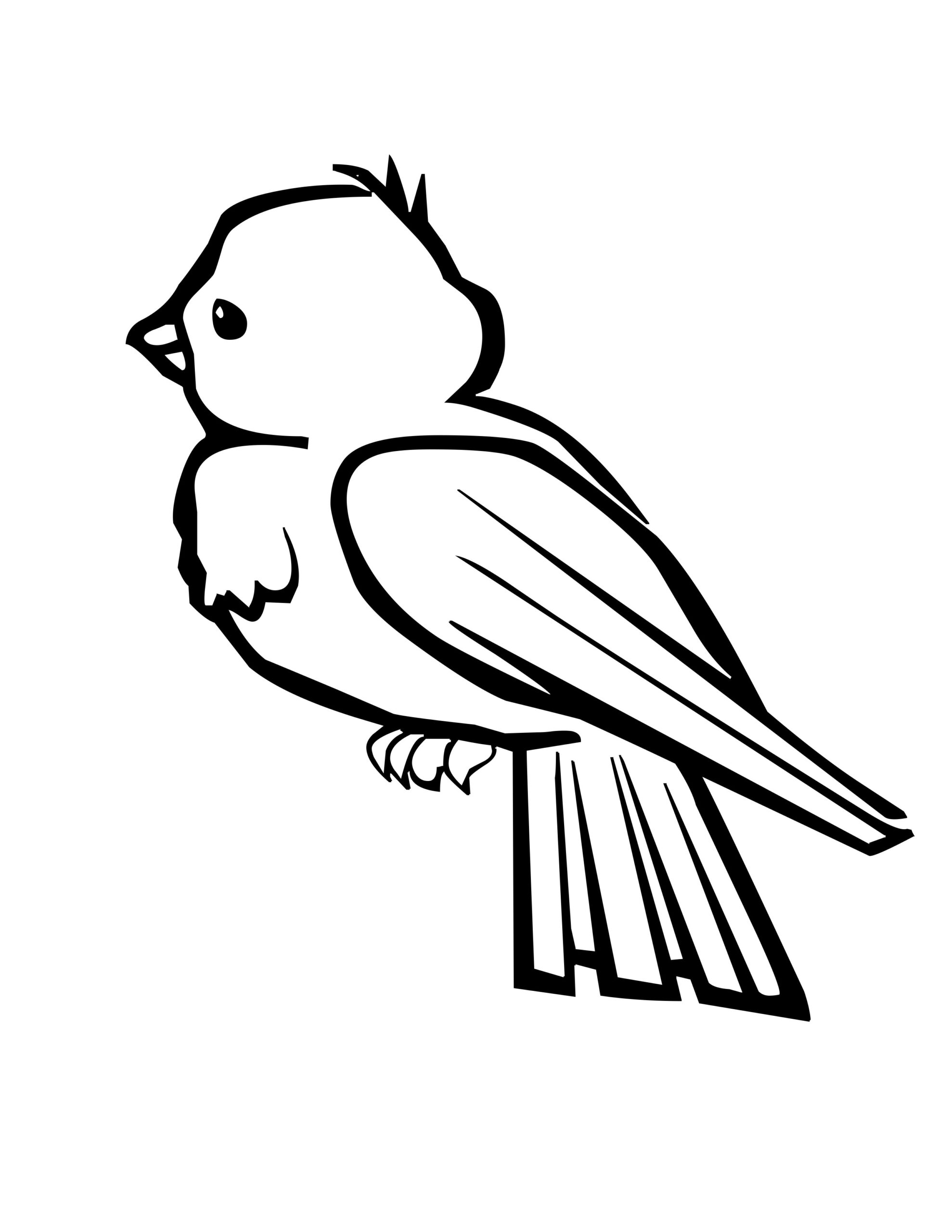 Free Printable Coloring Pages Birds 2015 Lunawsome