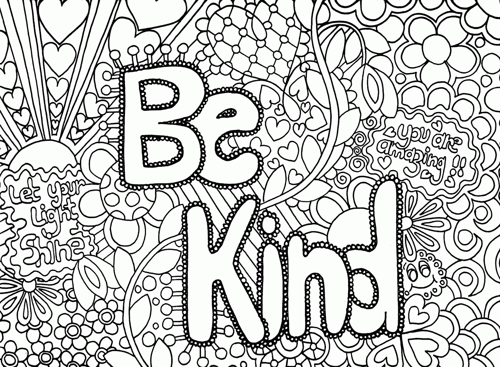Free Printable Coloring Pages For Teenagers Unleash Your Creativity 