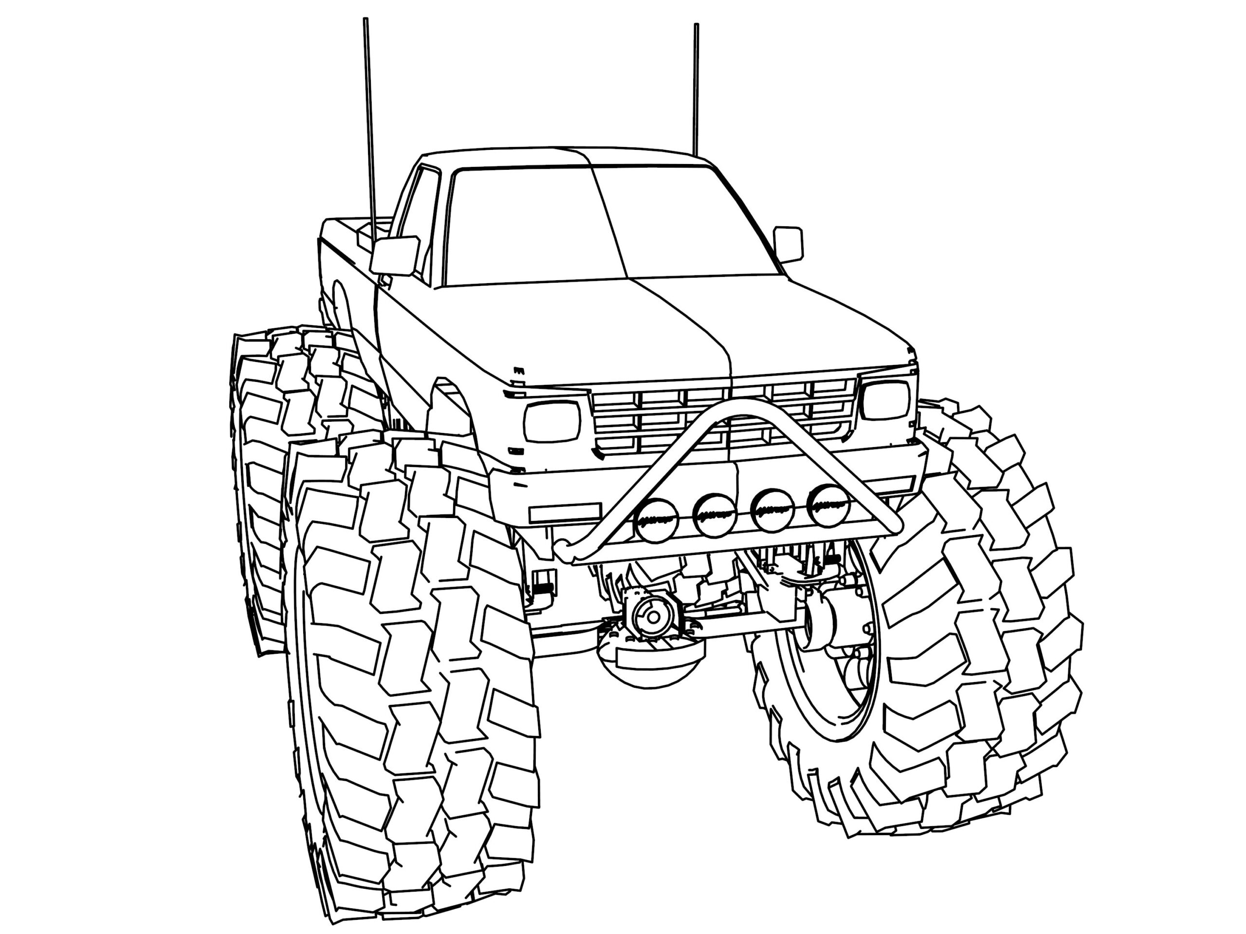 Free Printable Coloring Pages Trucks Web These 25 Free Printable Truck 