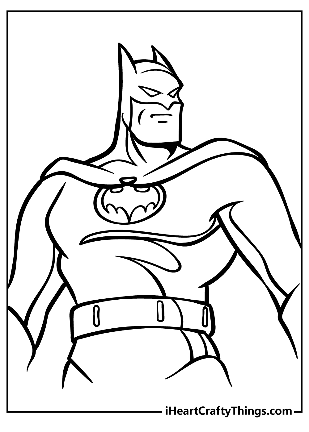 Free Printable Coloring Pages Unleash Your Inner Artist With Batman
