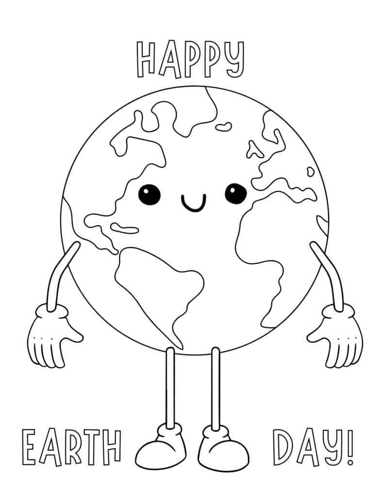 Free Printable Earth Day Coloring Pages For Kids Prudent Penny 
