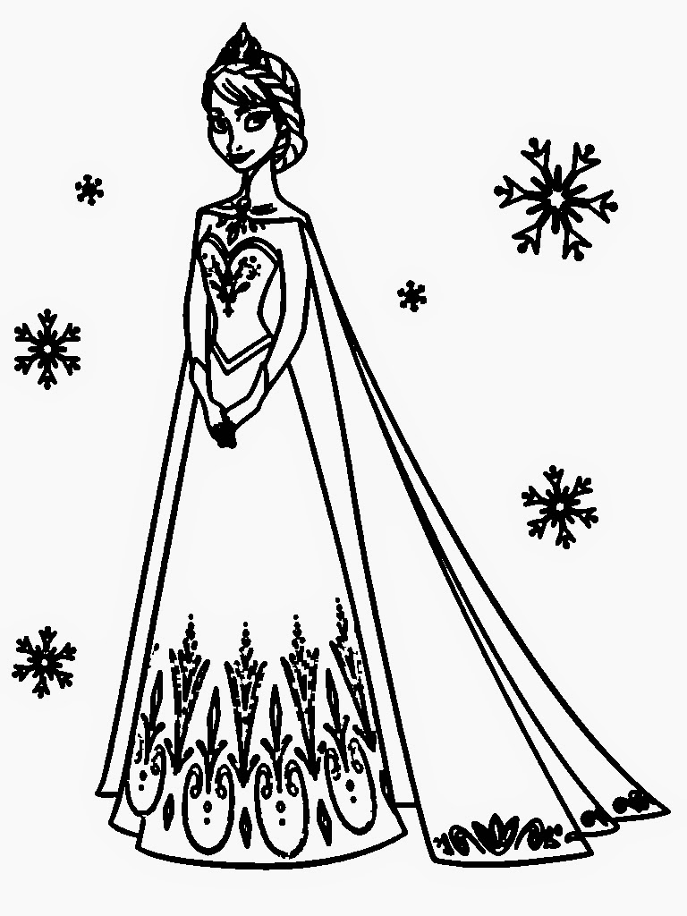 Free Printable Elsa Coloring Pages At GetColorings Free Printable 