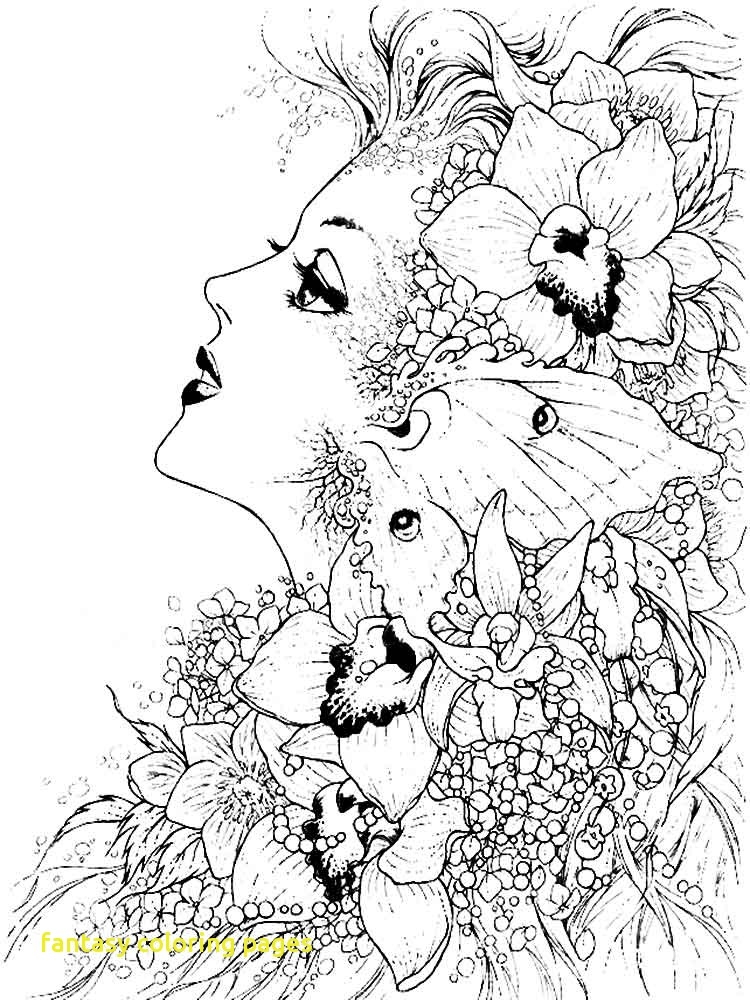 Free Printable Fantasy Coloring Pages For Adults At GetColorings 