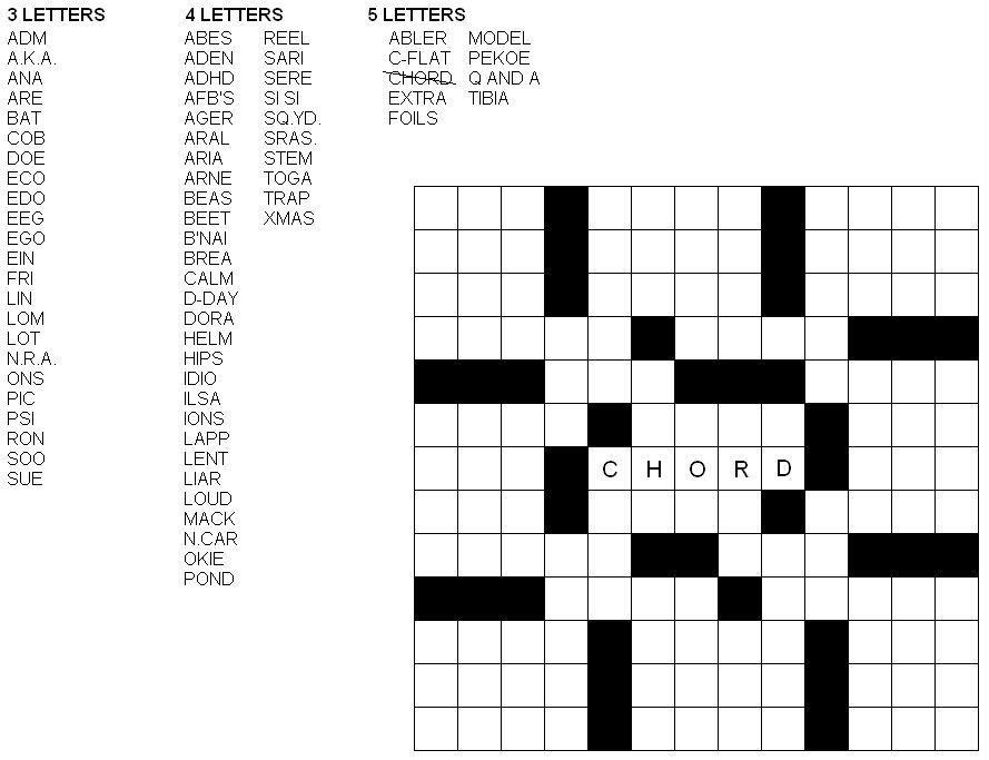 Free Printable Fill Ins Puzzles Printable Crossword Puzzles Online