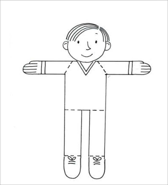 Free Printable Flat Stanley Template Free Templates Printable