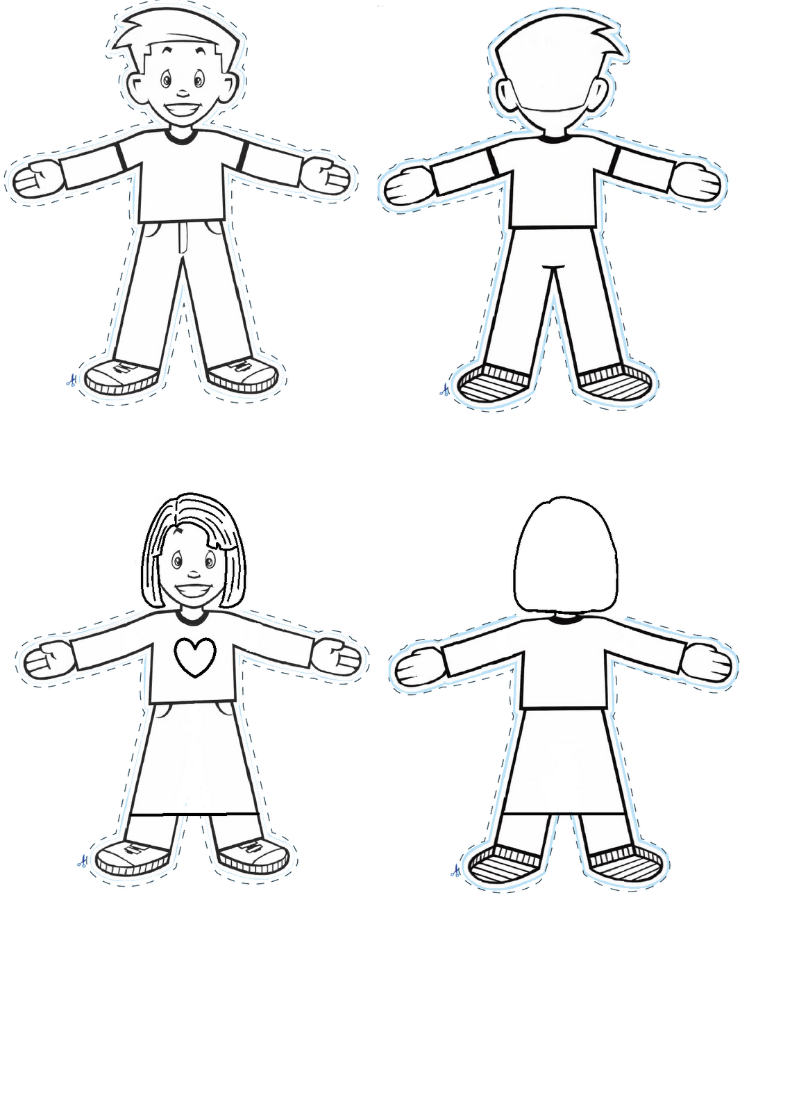 Free Printable Flat Stanley Template Pdf Template