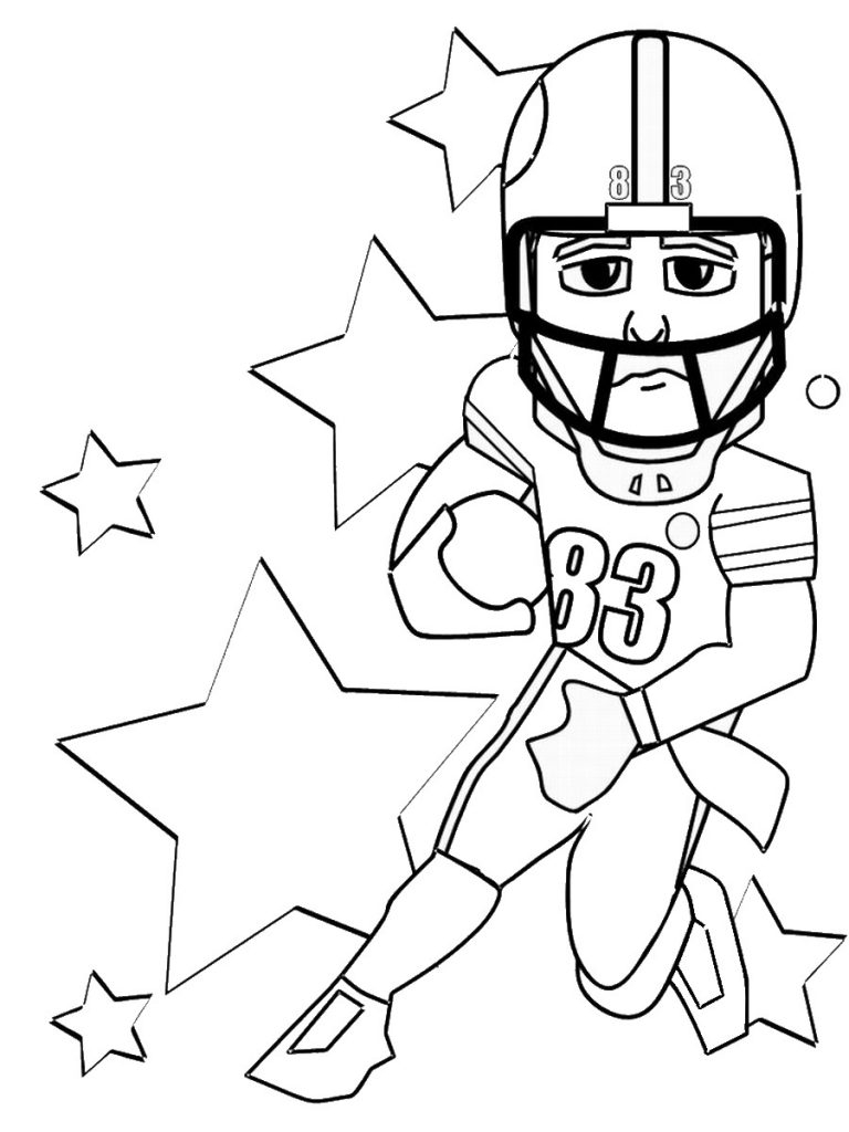Free Printable Football Coloring Pages For Kids Best Coloring Pages 