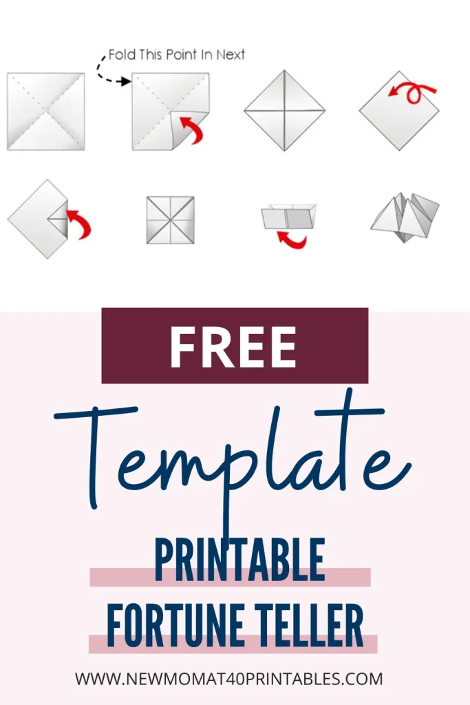 Free Printable Fortune Teller Template Artofit