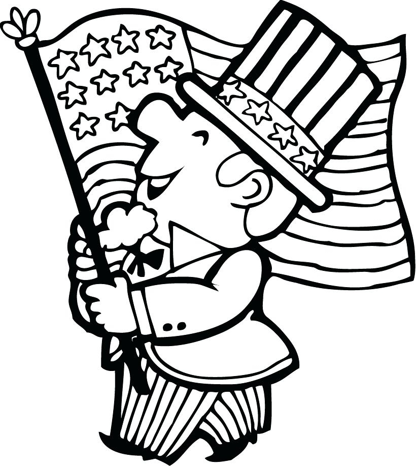 Free Printable Fourth Of July Coloring Pages At GetDrawings Free Download
