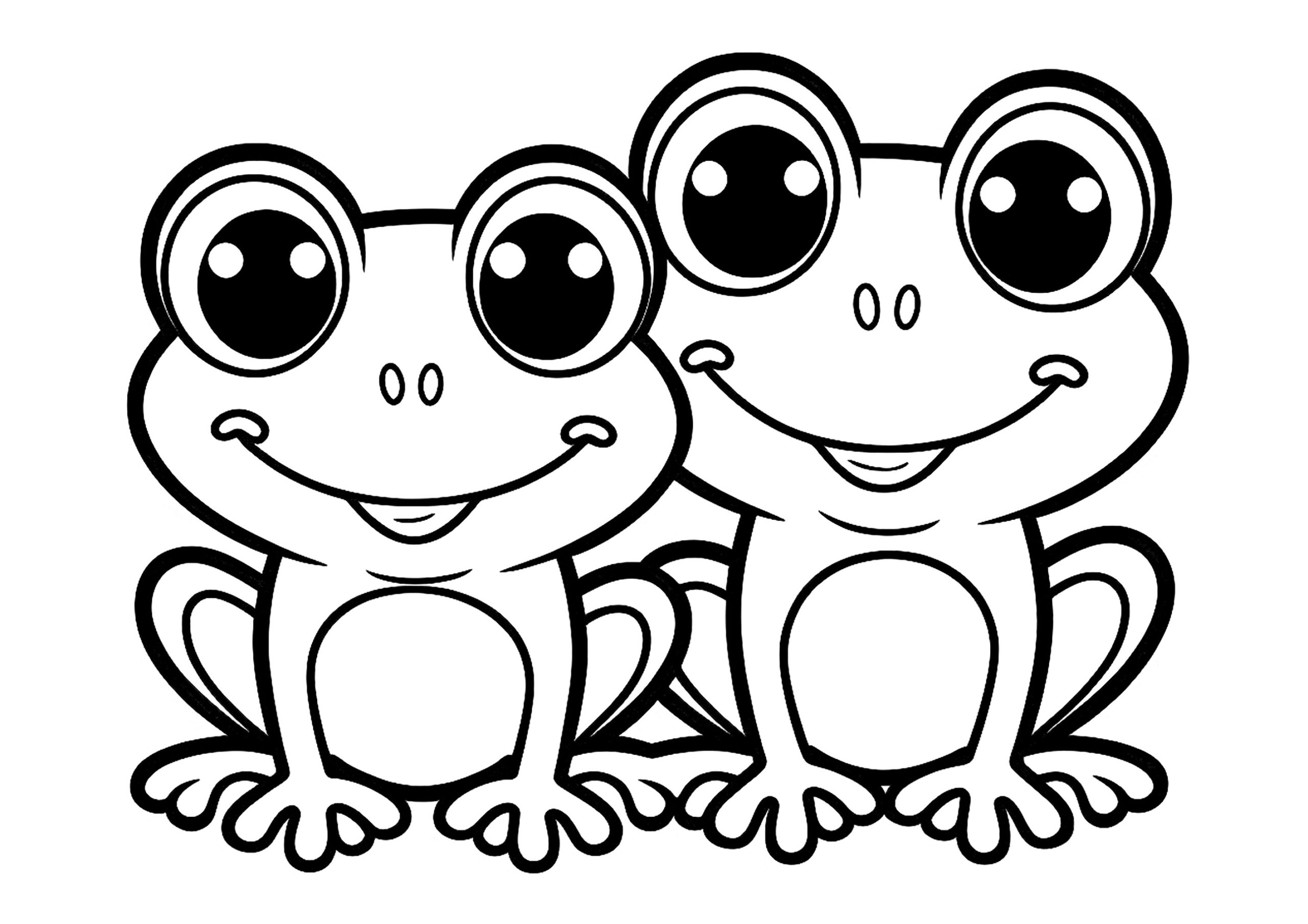 Free Printable Frog Coloring Pages For Kids Coronaforo