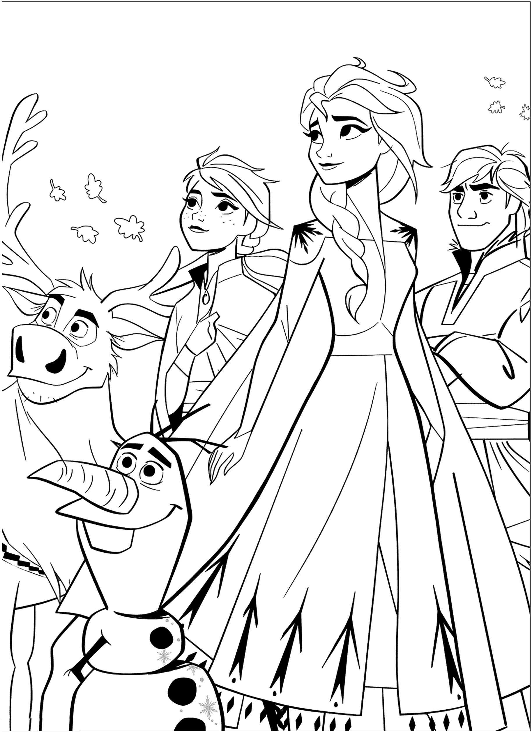 Free Printable Frozen Movie Coloring Pages Templates Printable