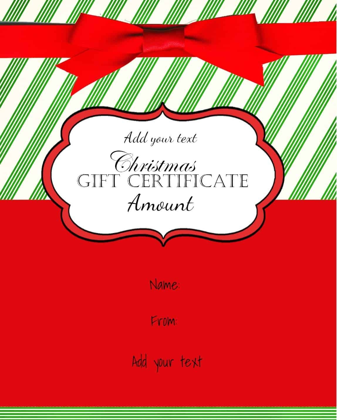 Free Printable Gift Card Template Printable Templates
