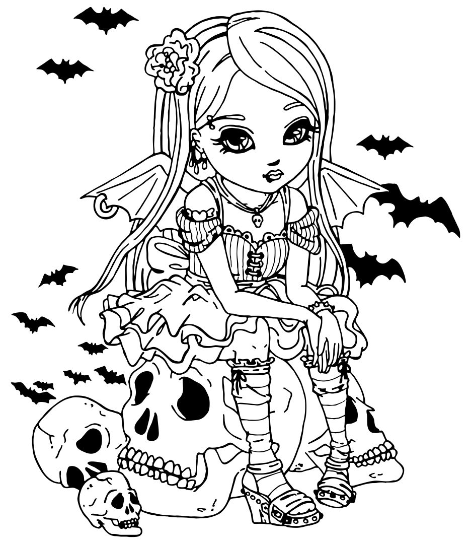 Free Printable Halloween Coloring Pages Adults Printable Coloring Pages