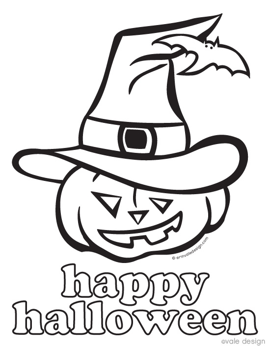 Free Printable Halloween Coloring Pages For Kids
