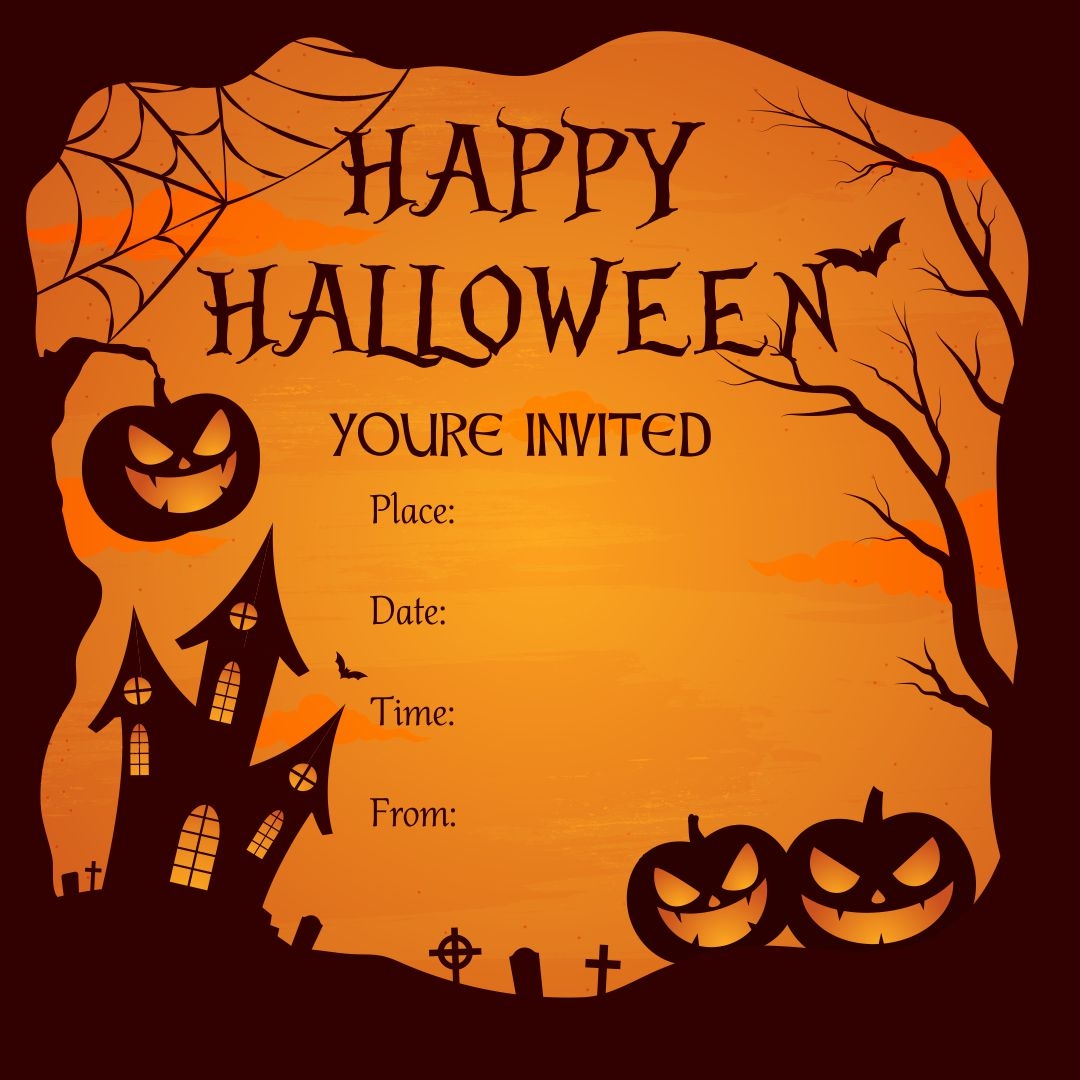 Free Printable Halloween Invitations