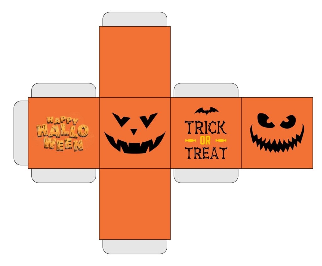 Free Printable Halloween Paper Crafts Templates Fillable Form 2023