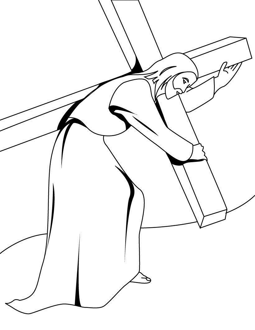 Free Printable Jesus Coloring Pages For Kids