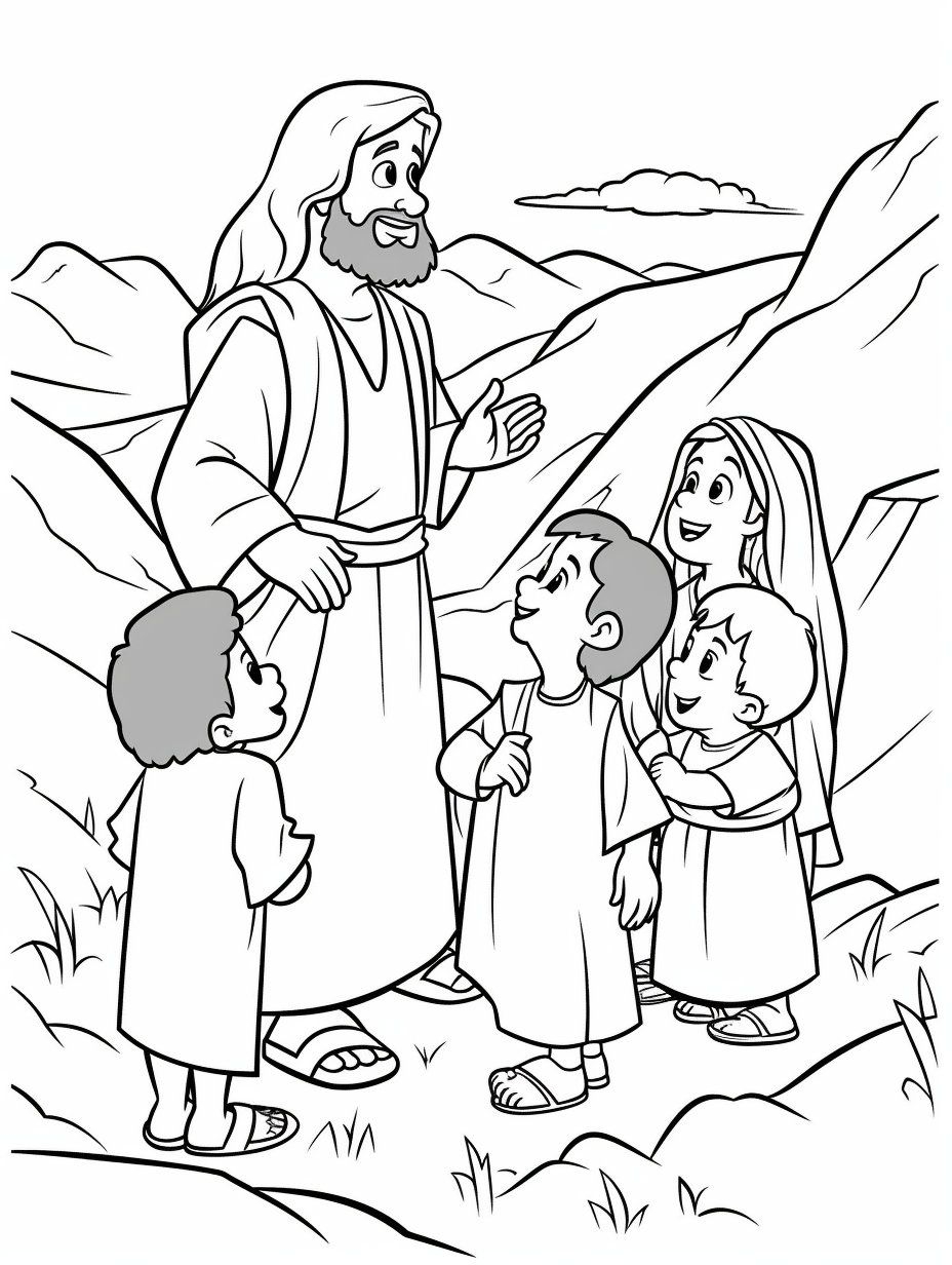 Free Printable Jesus Coloring Pages For Kids Artofit