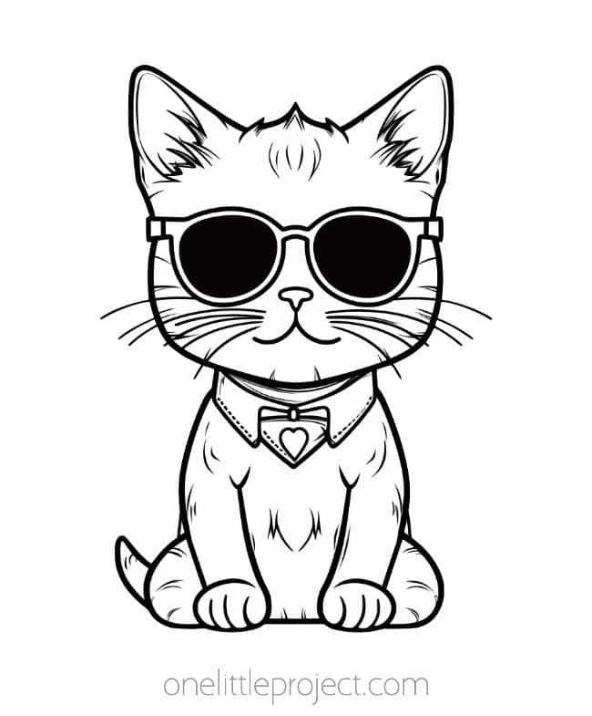 Free Printable Kitty Coloring Pages Kitty Coloring Pages Printable