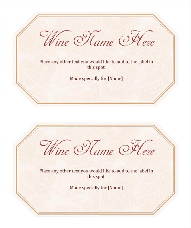 Free Printable Label Templates For Word Printable Templates Free