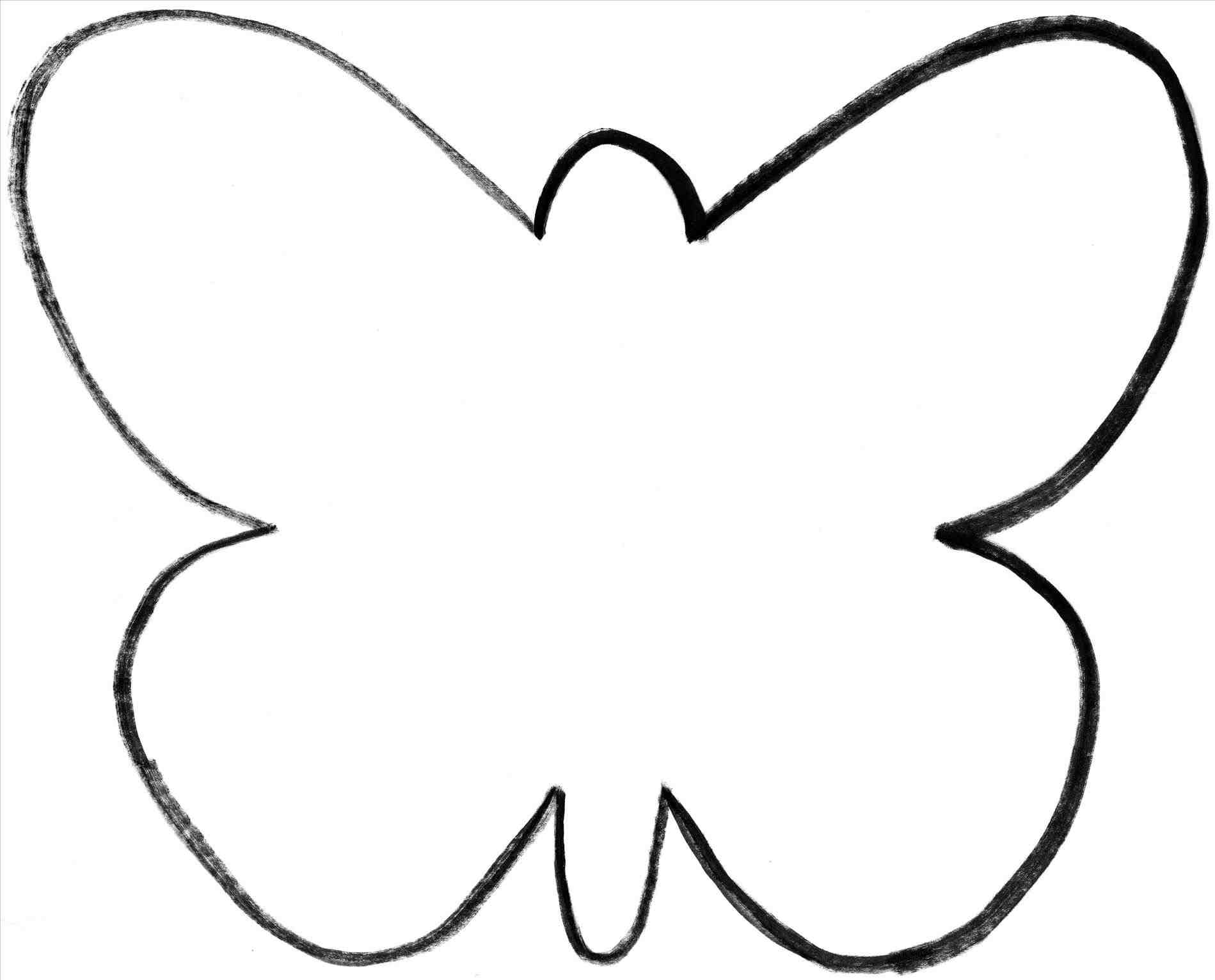 Free Printable Large Butterfly Template Printable Templates
