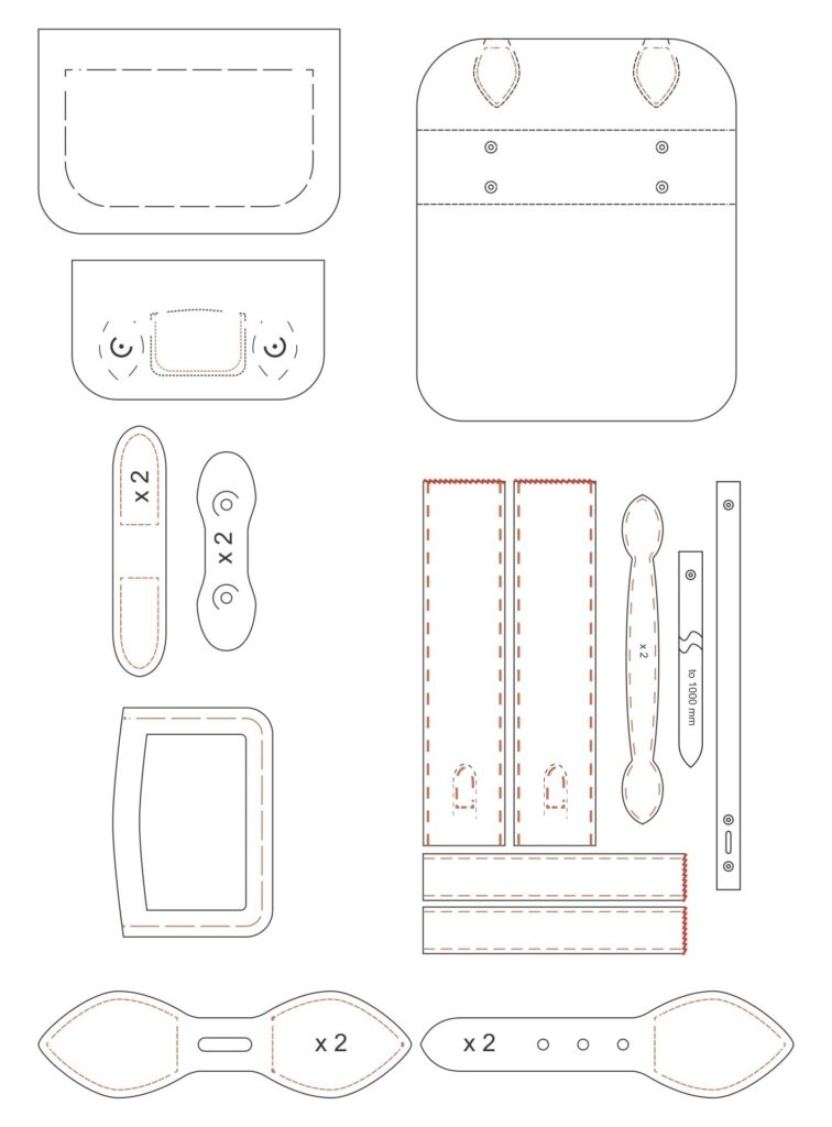 Free Printable Leather Templates Fillable Form 2023