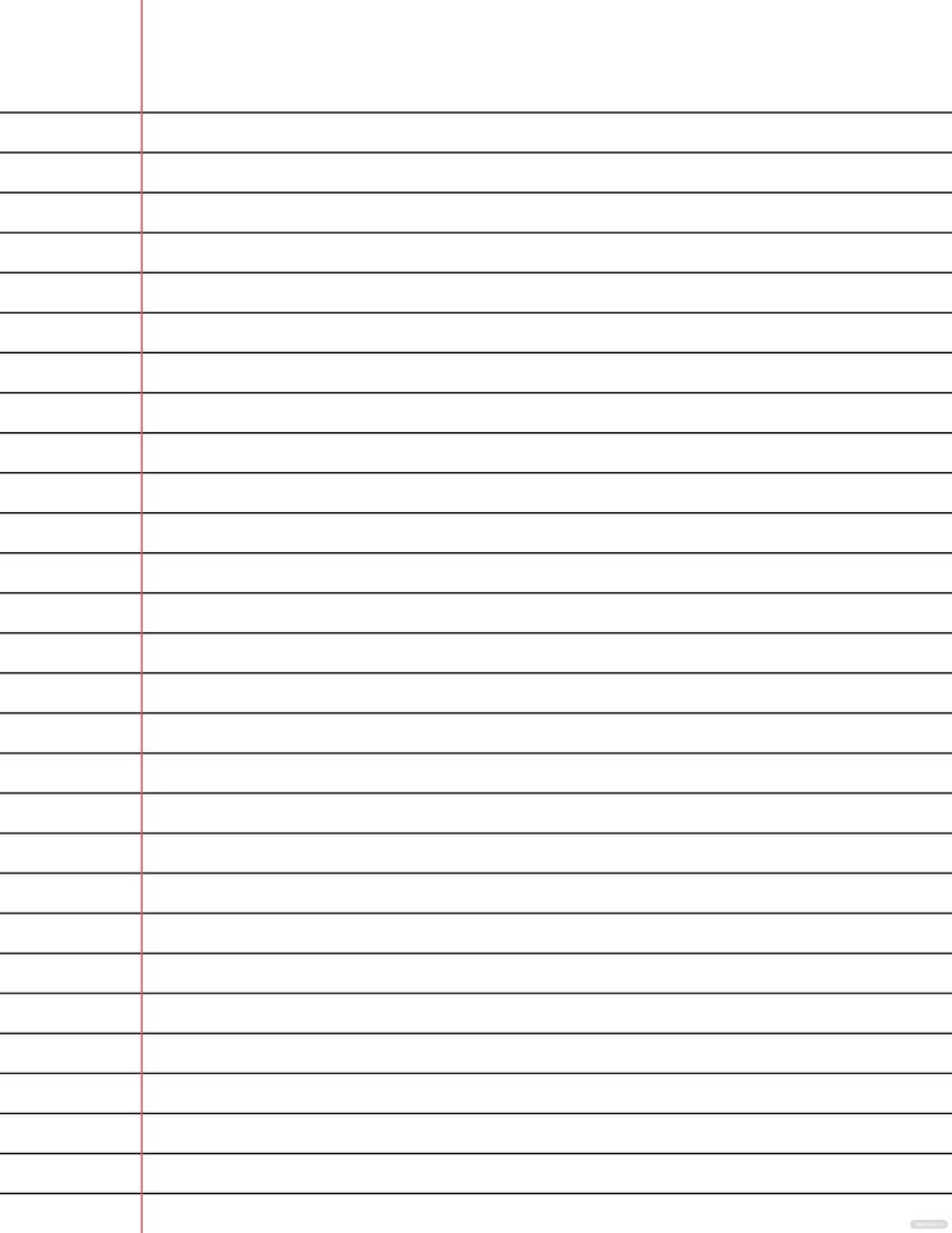 Free Printable Lined Paper Daily Printables 41 OFF