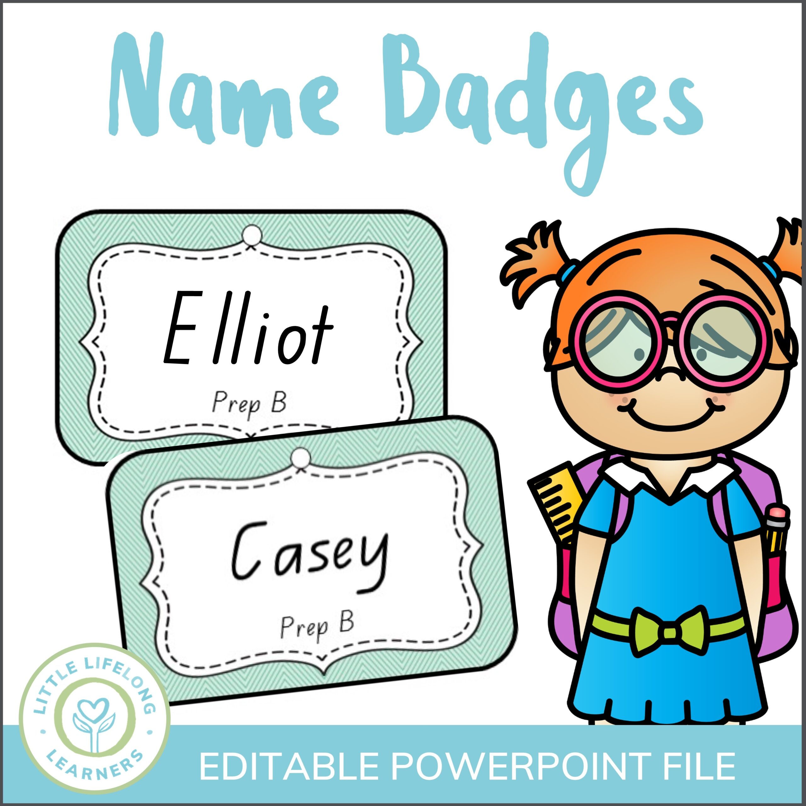 Free Printable Name Badge Template