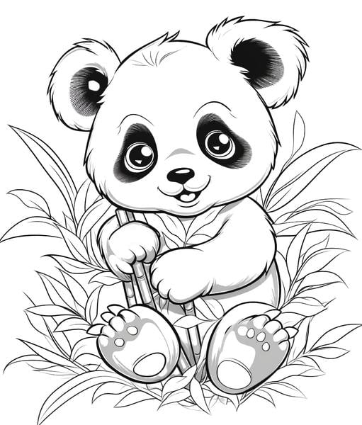 Free Printable Panda Coloring Pages For Kids Skip To My Lou 41 OFF