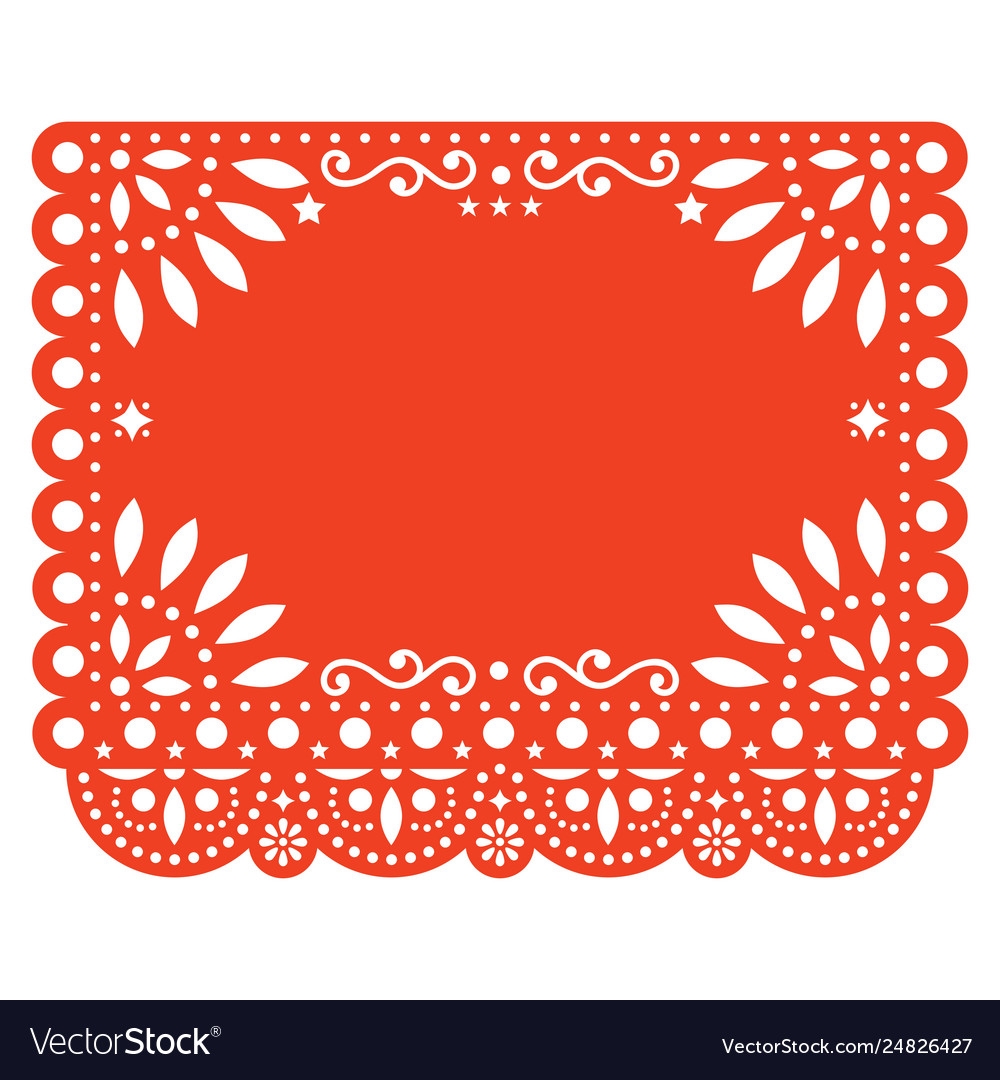 Free Printable Papel Picado Template Printable Templates