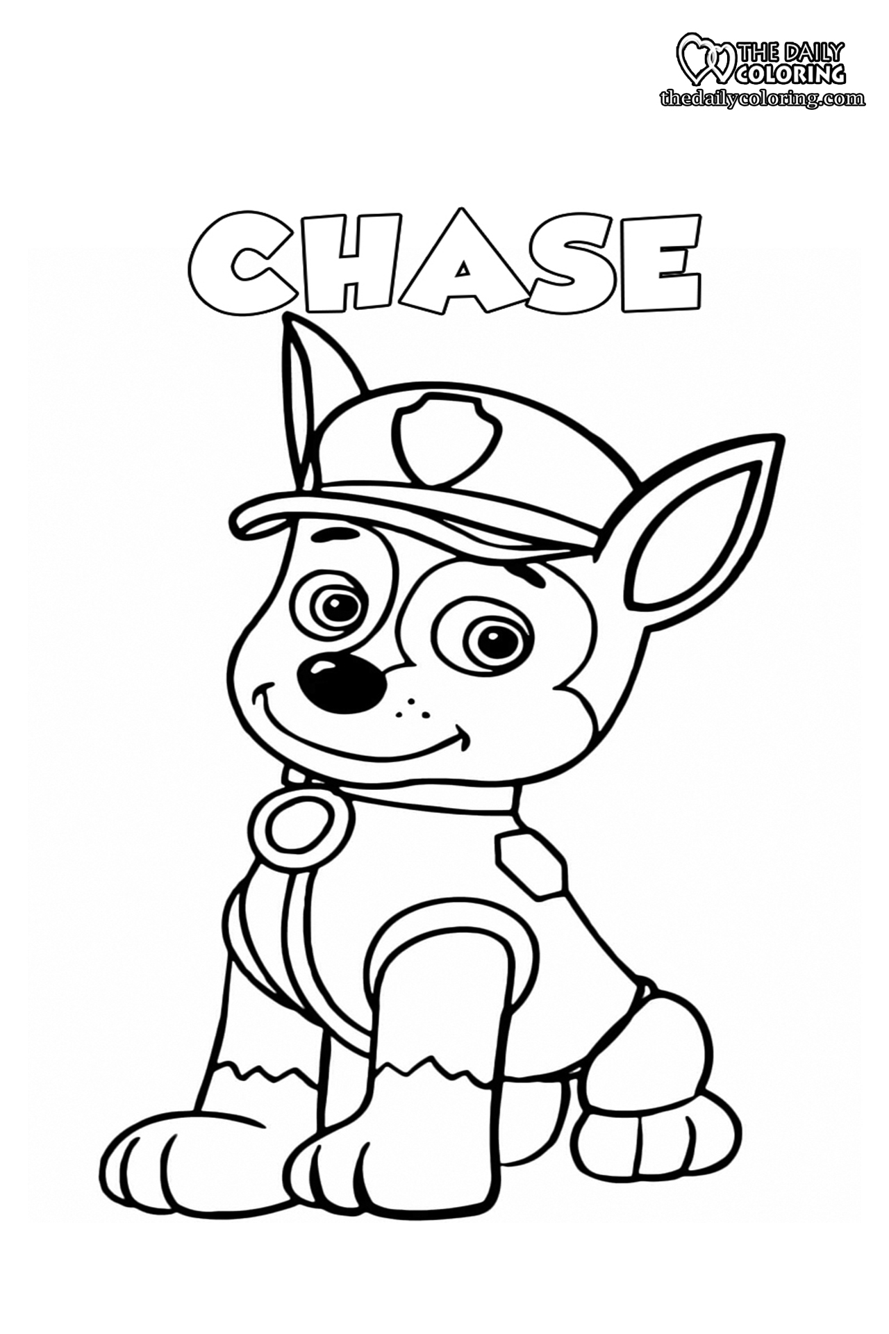 Free Printable Paw Patrol Coloring Pages New The Daily Coloring
